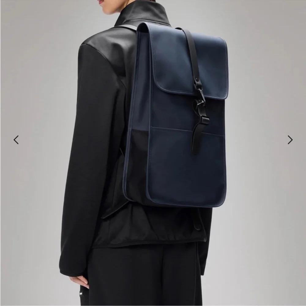 NWT Rains Dark Blue Backpack